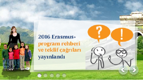 Erasmus+ 2016 Teklif Çağrısı Dönemi Program Rehberi Yayınlandı